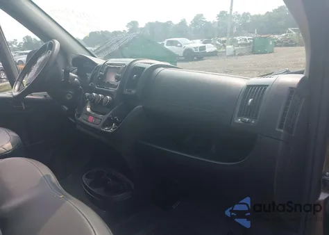 2017 Ram Promaster 2500 High Roof 136 Wb z USA, uszkodzony, nr VIN 3C6TRVCG1HE533431